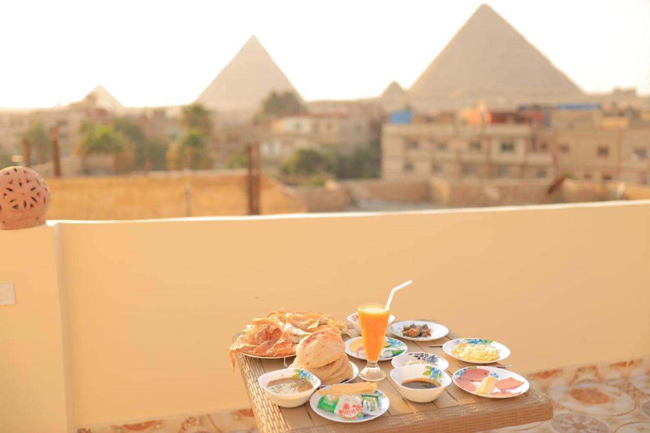 Magic Golden Pyramids View Hotell Kafret el-Gabal Exteriör bild