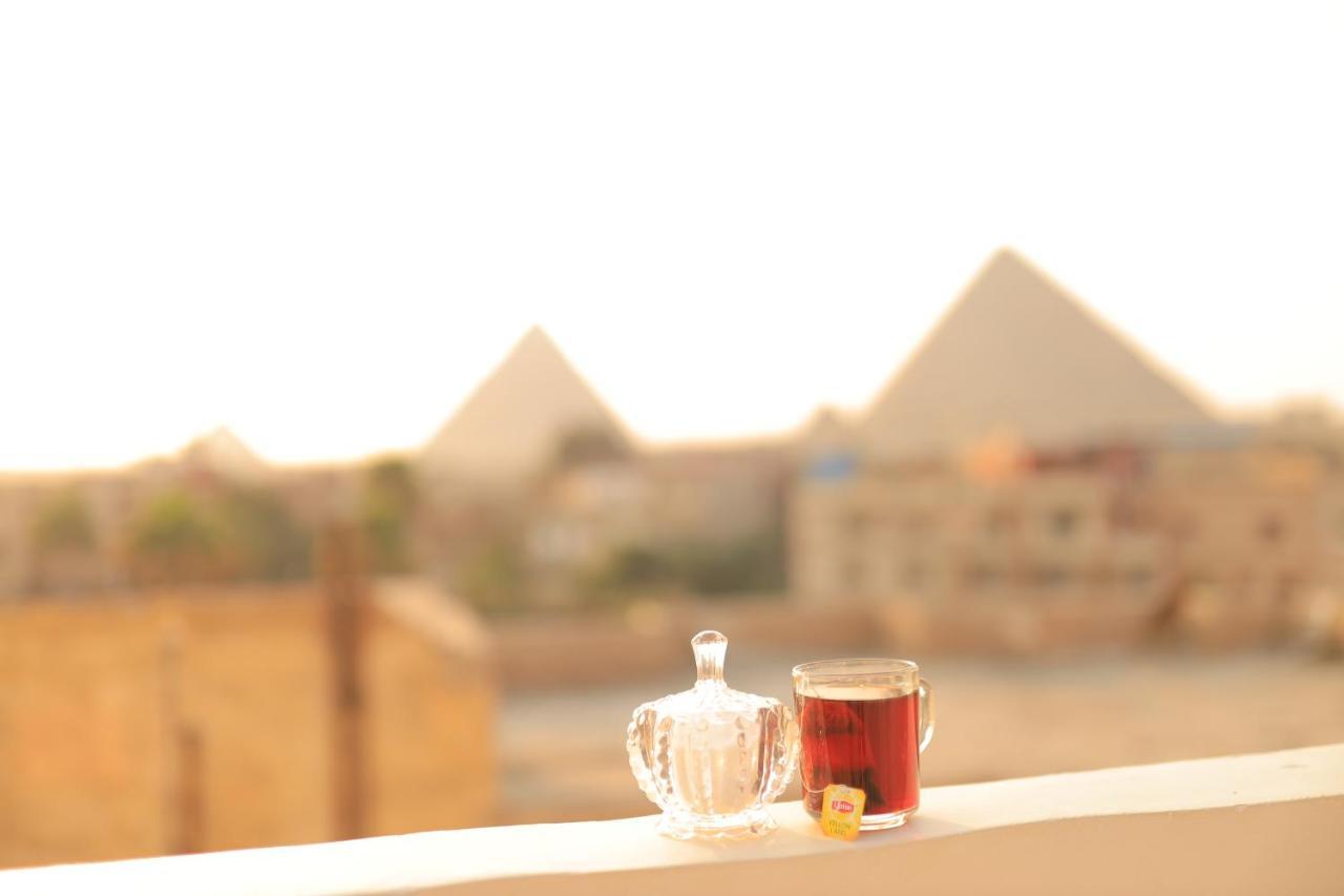 Magic Golden Pyramids View Hotell Kafret el-Gabal Exteriör bild