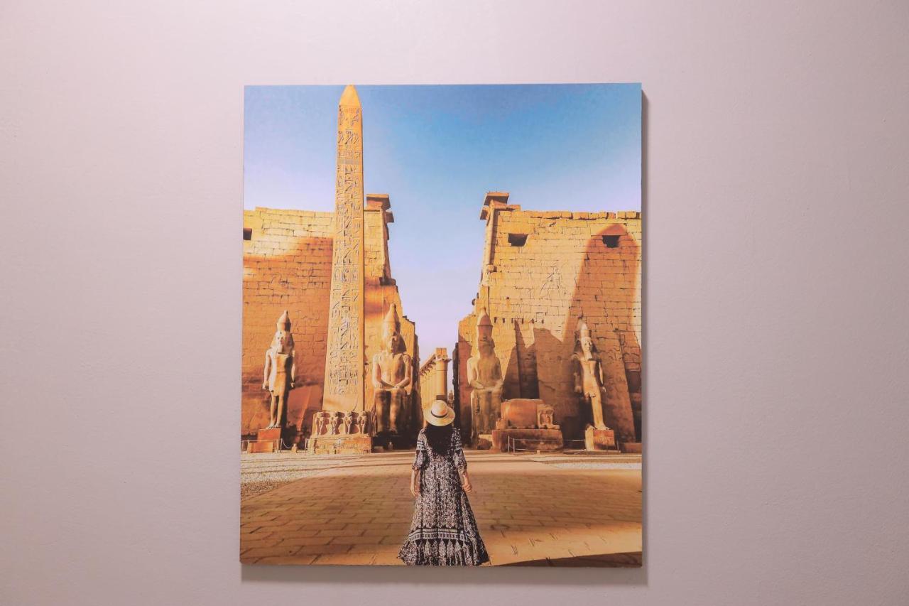 Magic Golden Pyramids View Hotell Kafret el-Gabal Exteriör bild