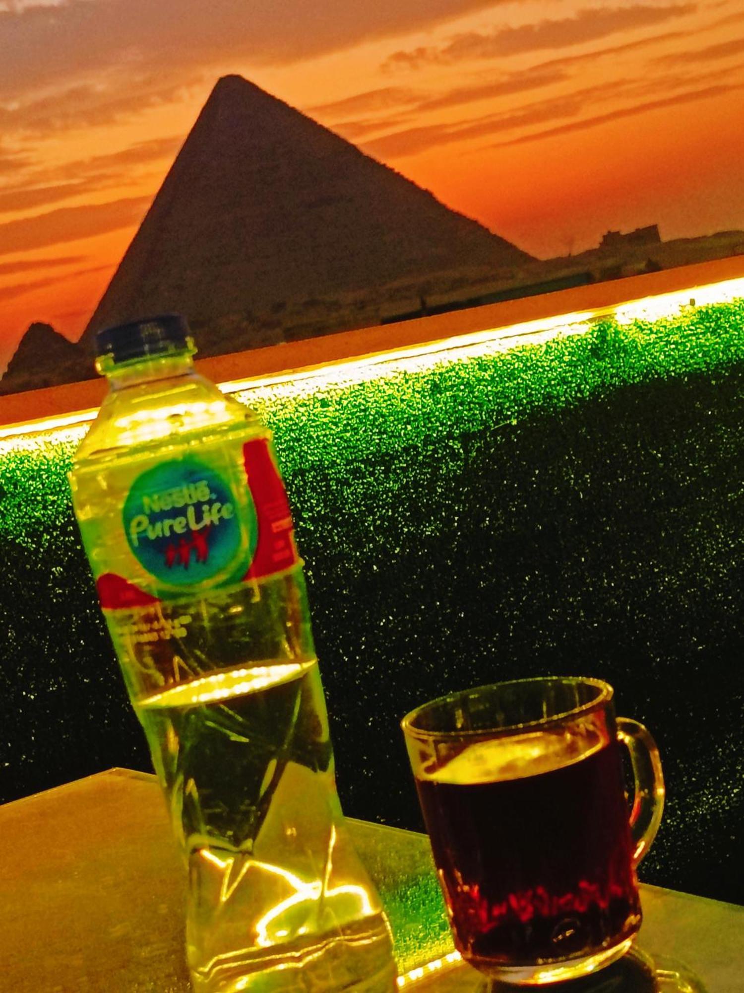 Magic Golden Pyramids View Hotell Kafret el-Gabal Exteriör bild